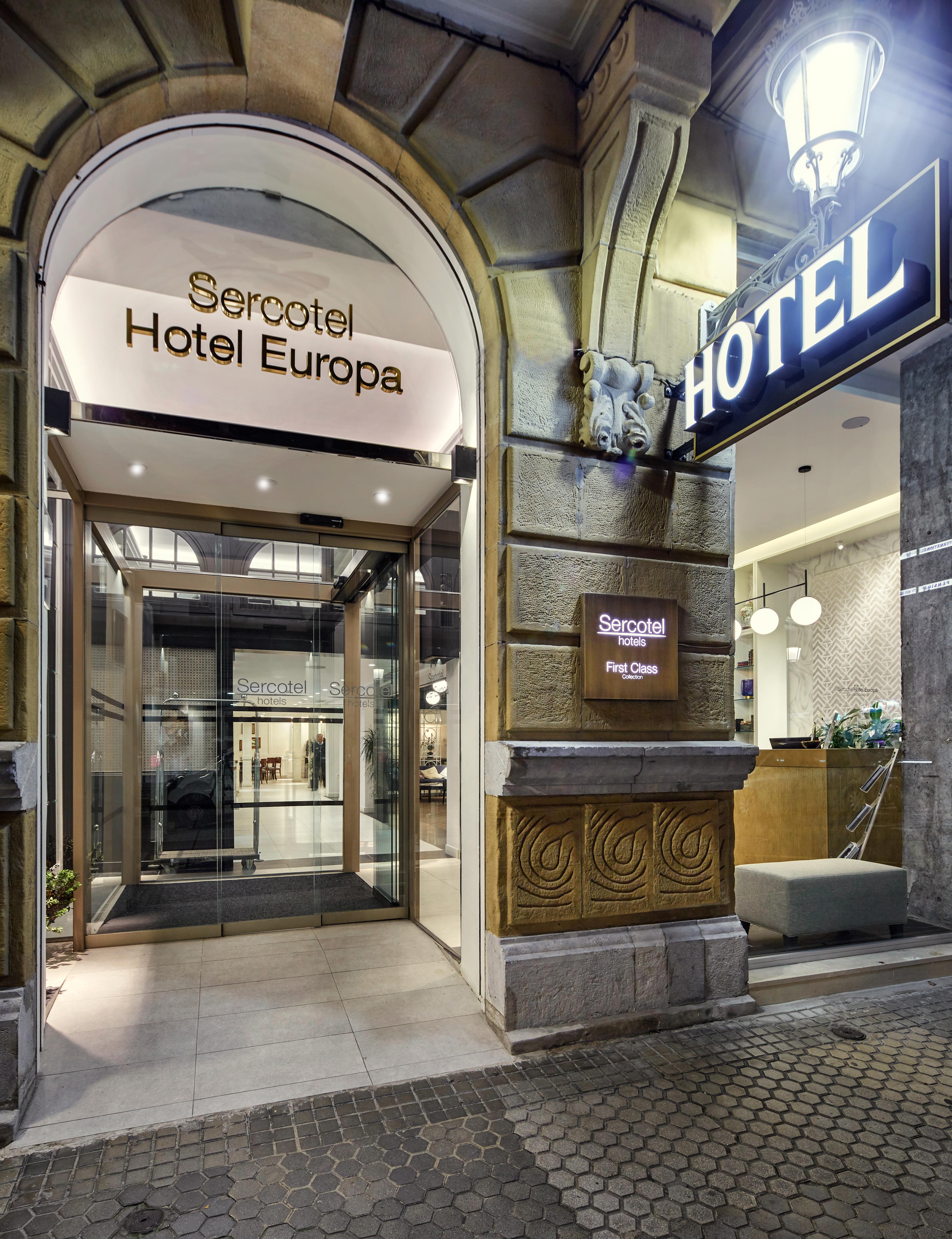סן סבסטיאן Sercotel Hotel Europa מראה חיצוני תמונה